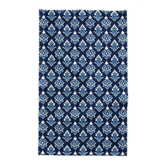 Tablecloth | Light Blue & White | Ikat