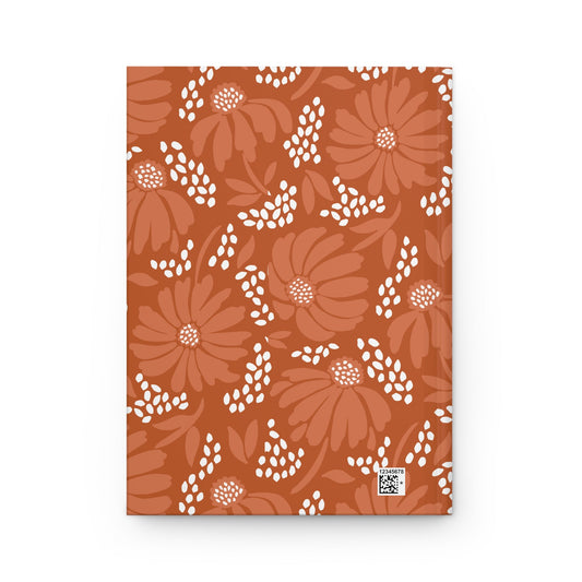 Journal | Dark Orange & White | Bellis