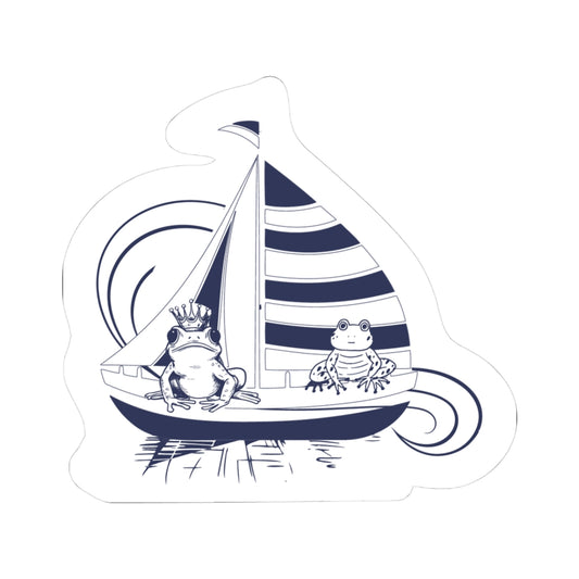 NYP Sticker | Frog Boat