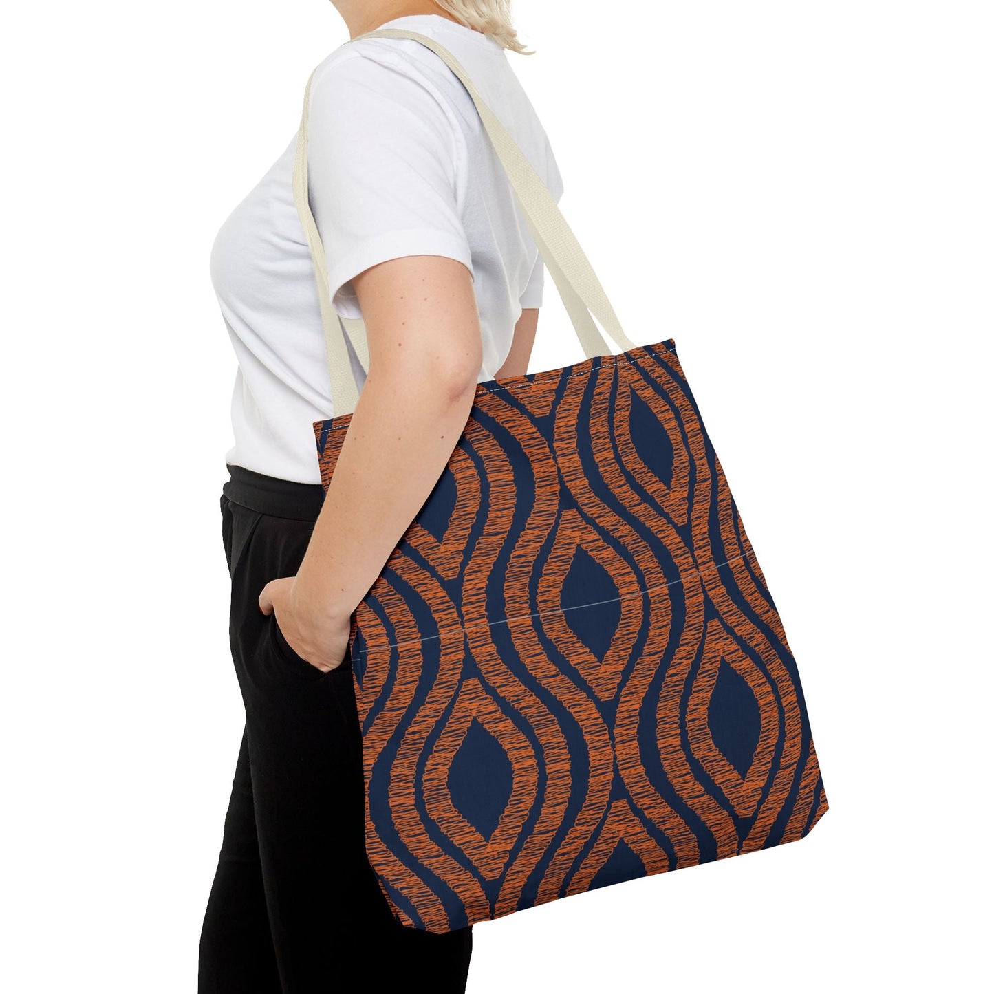 Totes | Orange & Blue | Ogee