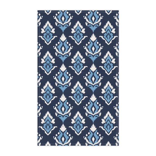 Tea Towels | Light Blue & White | Ikat