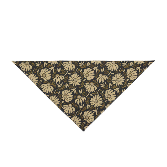 Pet Bandana | Black & Gold | Bellis