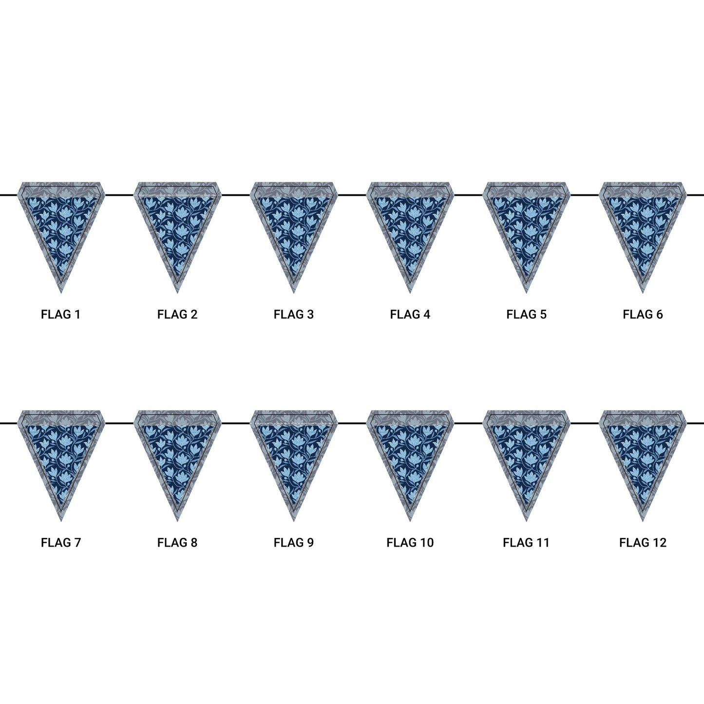 Flag Garland | Chapel Hill, North Carolina | Magnolia