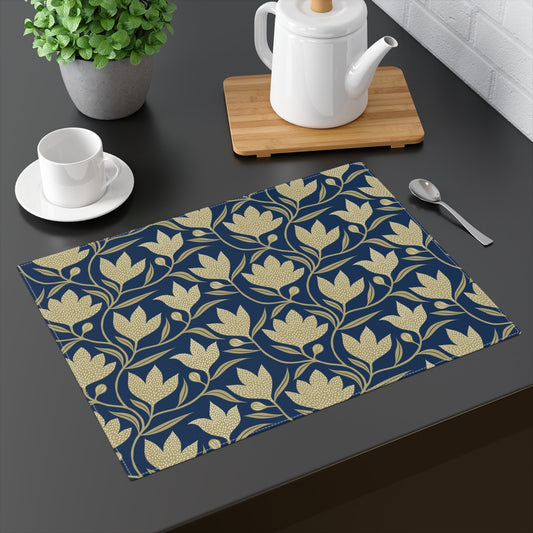 Placemat | Blue & Gold | Magnolia