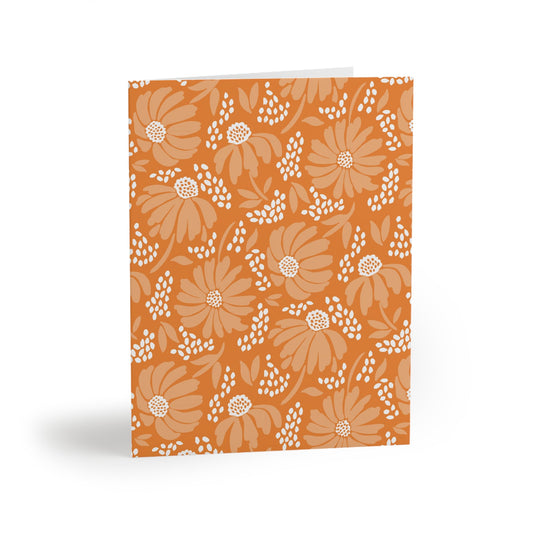 Notecards Set | Orange & White | Bellis