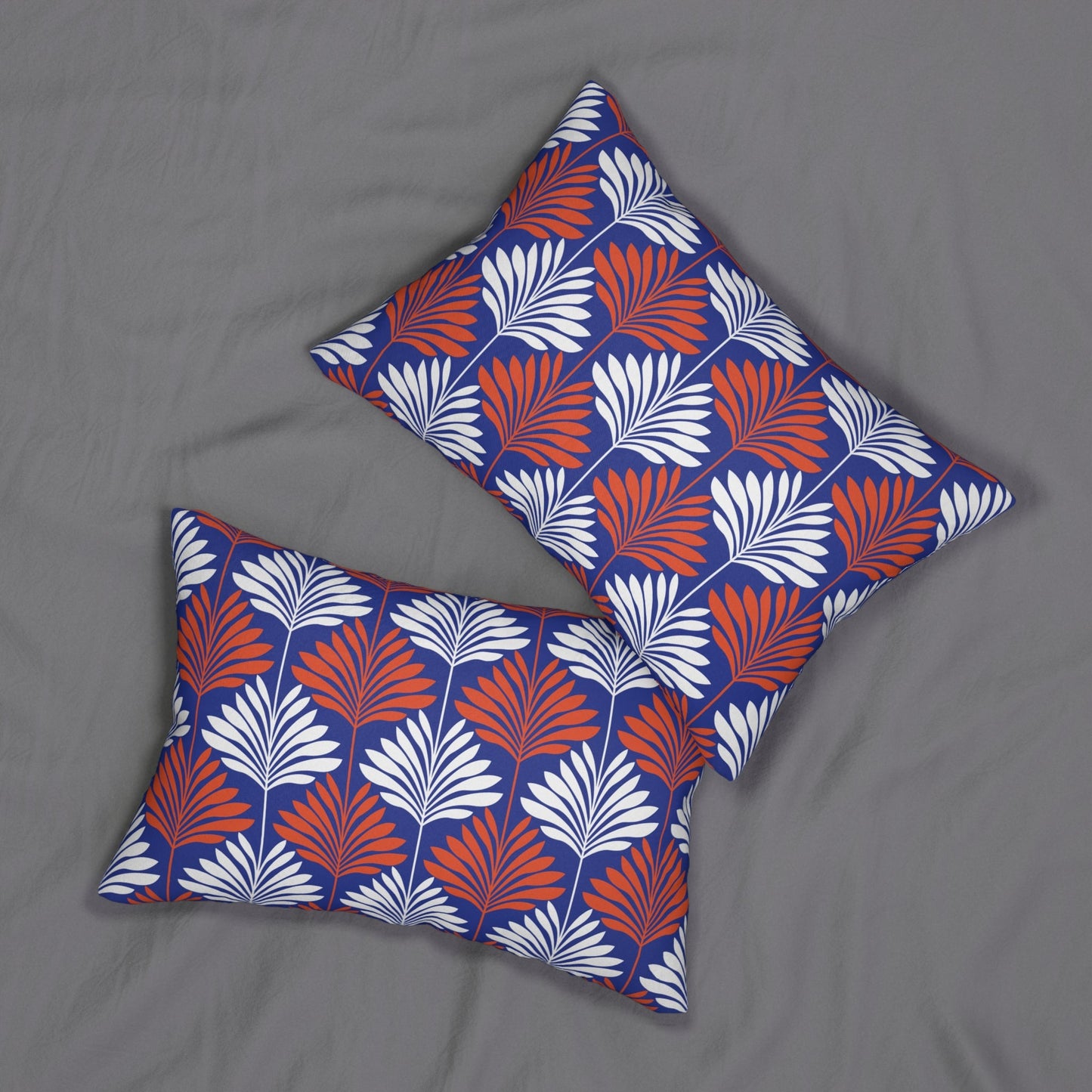 Pillow | Bright Blue & Orange | Deco