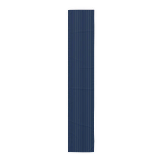 Table Runner | Blue & Gold | Pinstripe