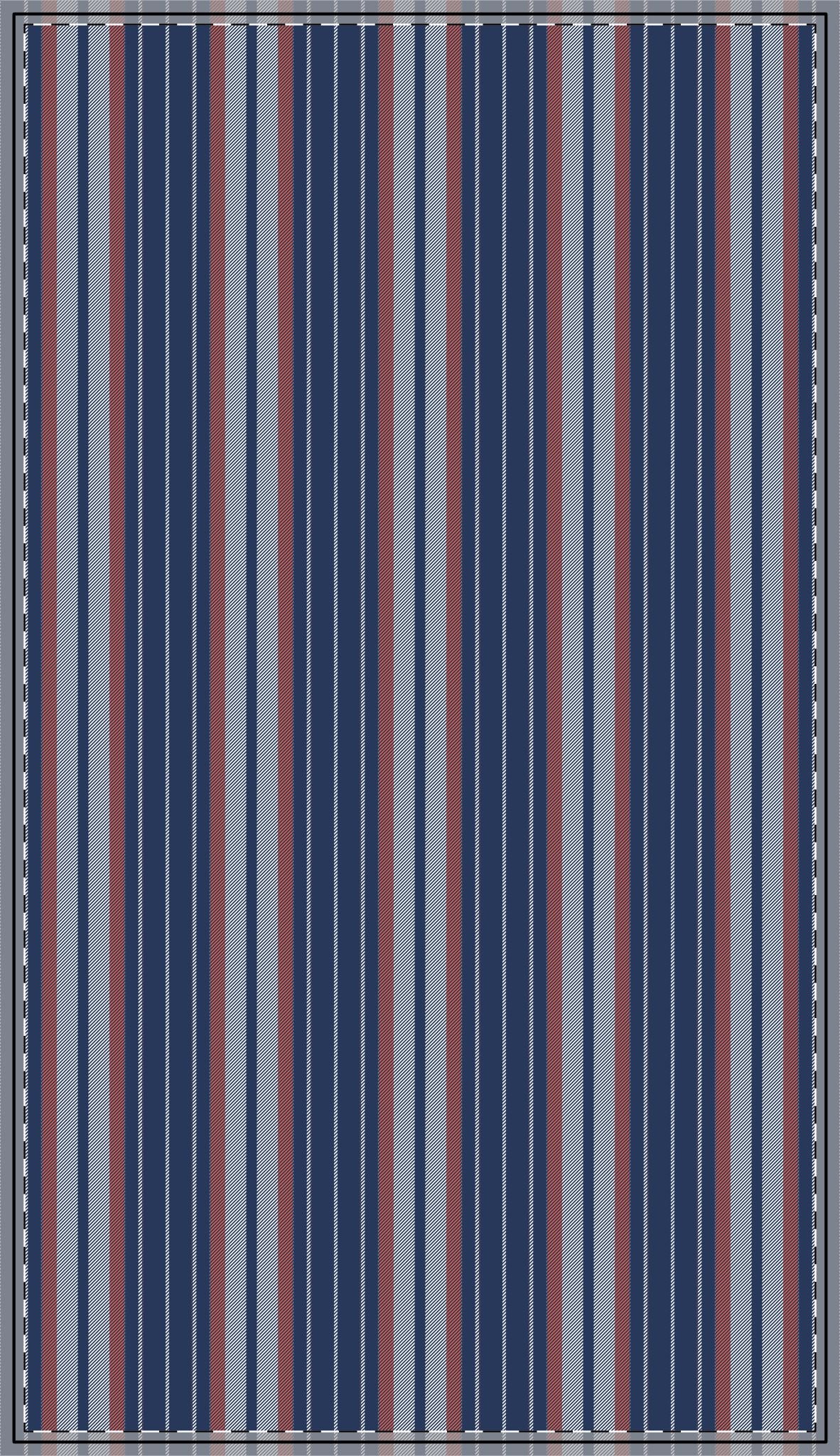 Tablecloth | Charlottesville, Virginia | Stripe
