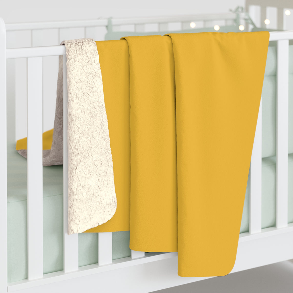 Sherpa Blanket | Kennesaw, Georgia | Light (Orange)