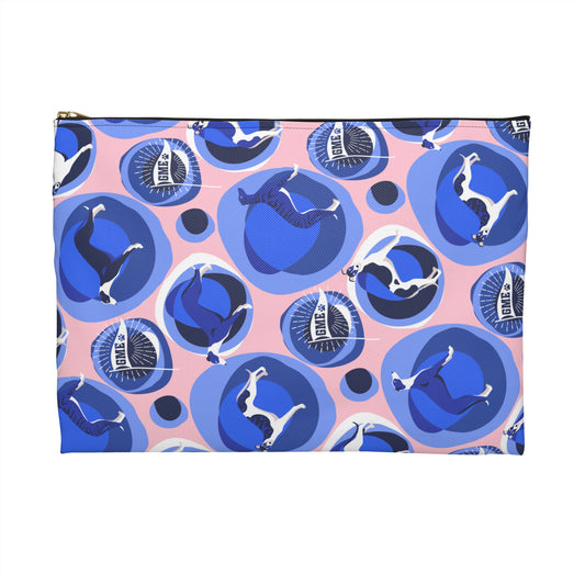 Accessory Pouch | Greyhounds | Pink Bubble