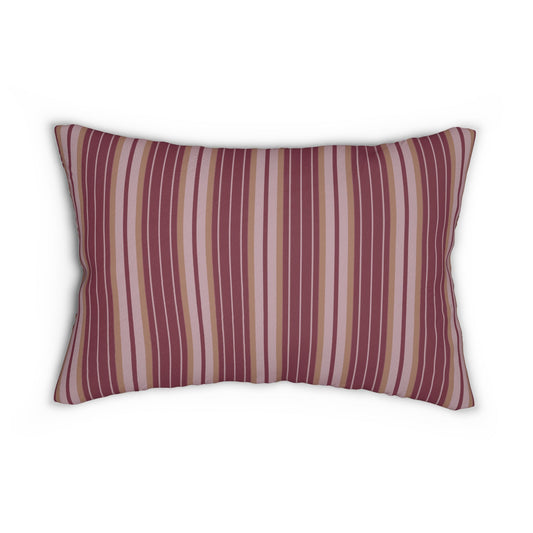 Pillow | Maroon & Gold | Stripe