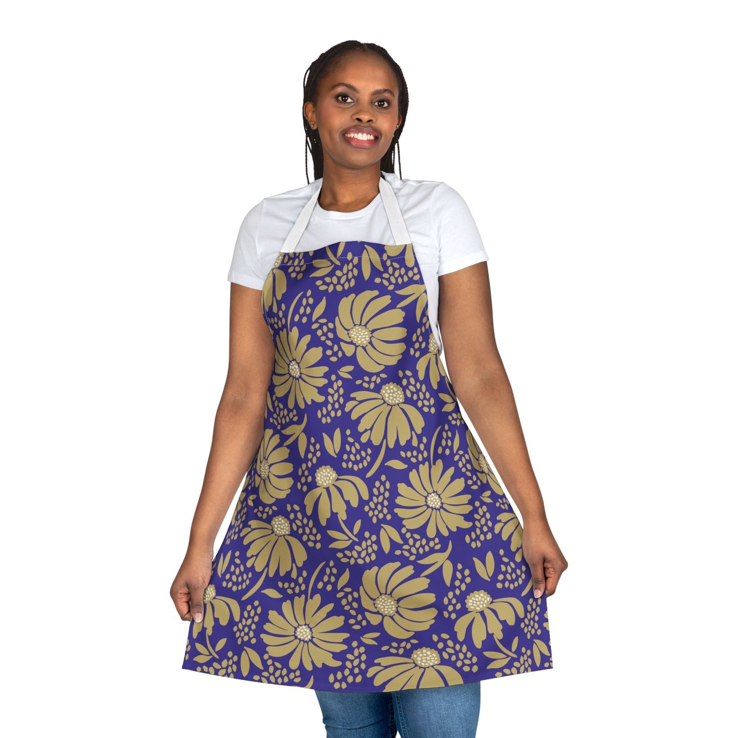 Apron | Purple & Gold | Bellis