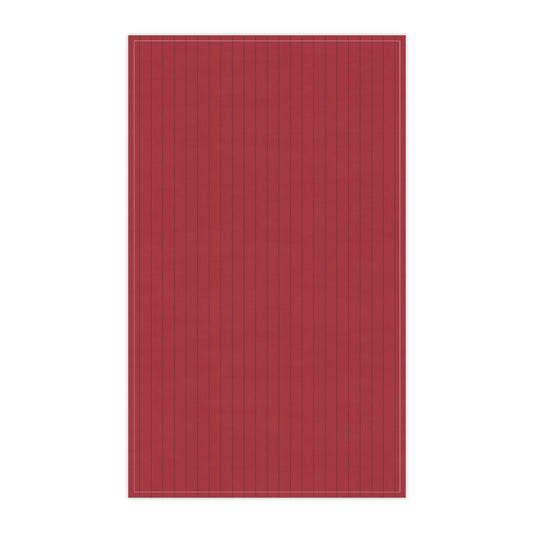 Tea Towels | Red & Black | Pinstripe