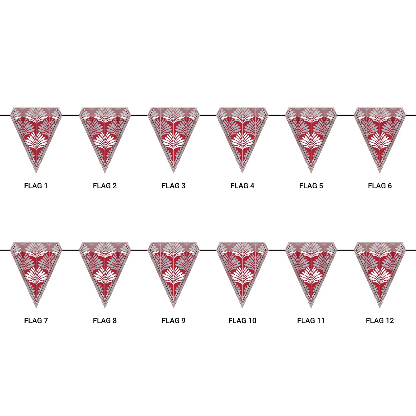 Flag Garland | Columbus, Ohio | Deco