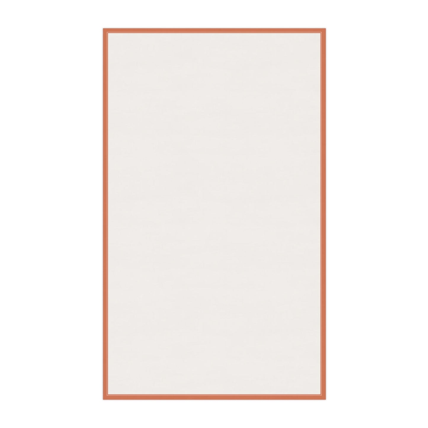 Tea Towels | Dark Orange & White | Light