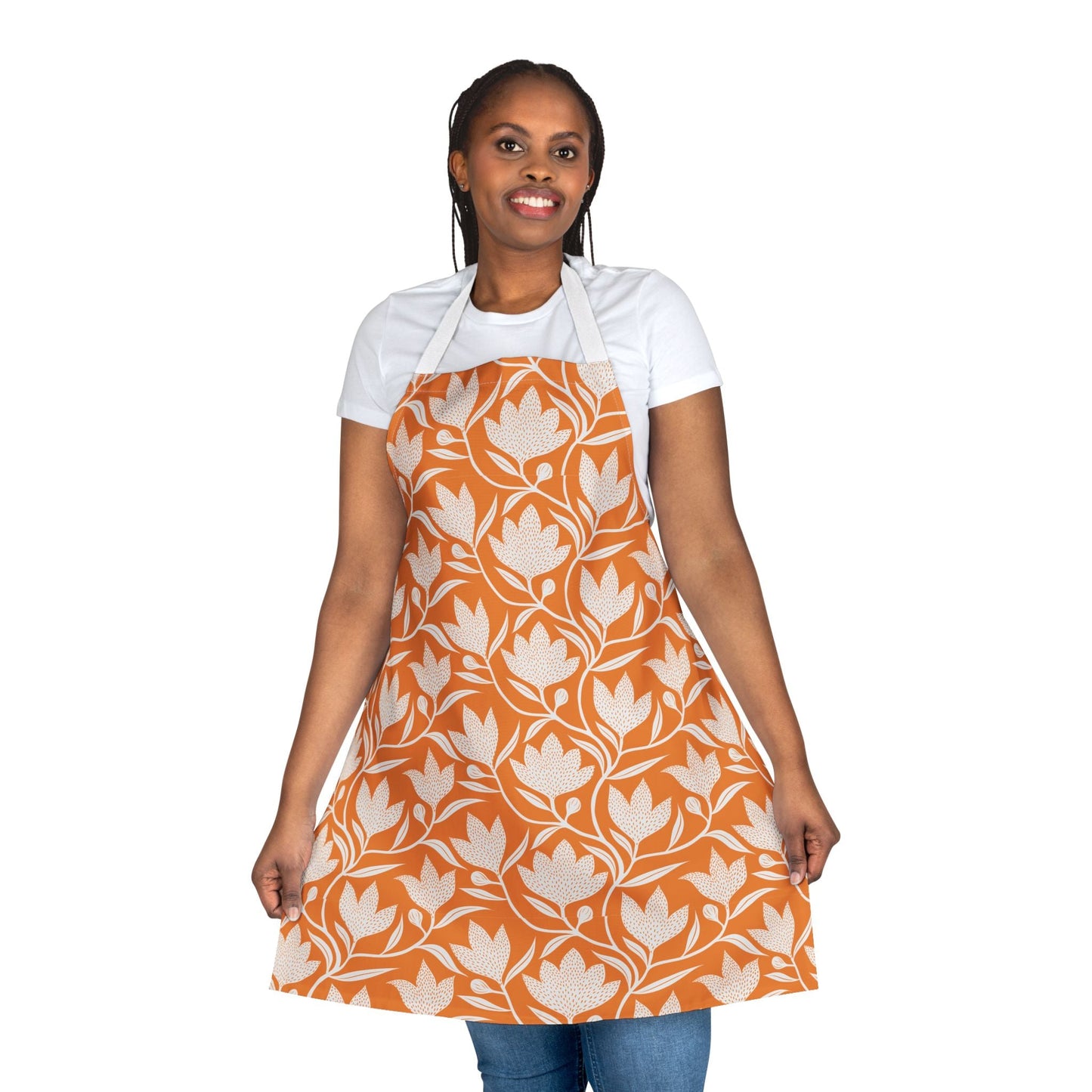 Apron | Orange & White | Magnolia