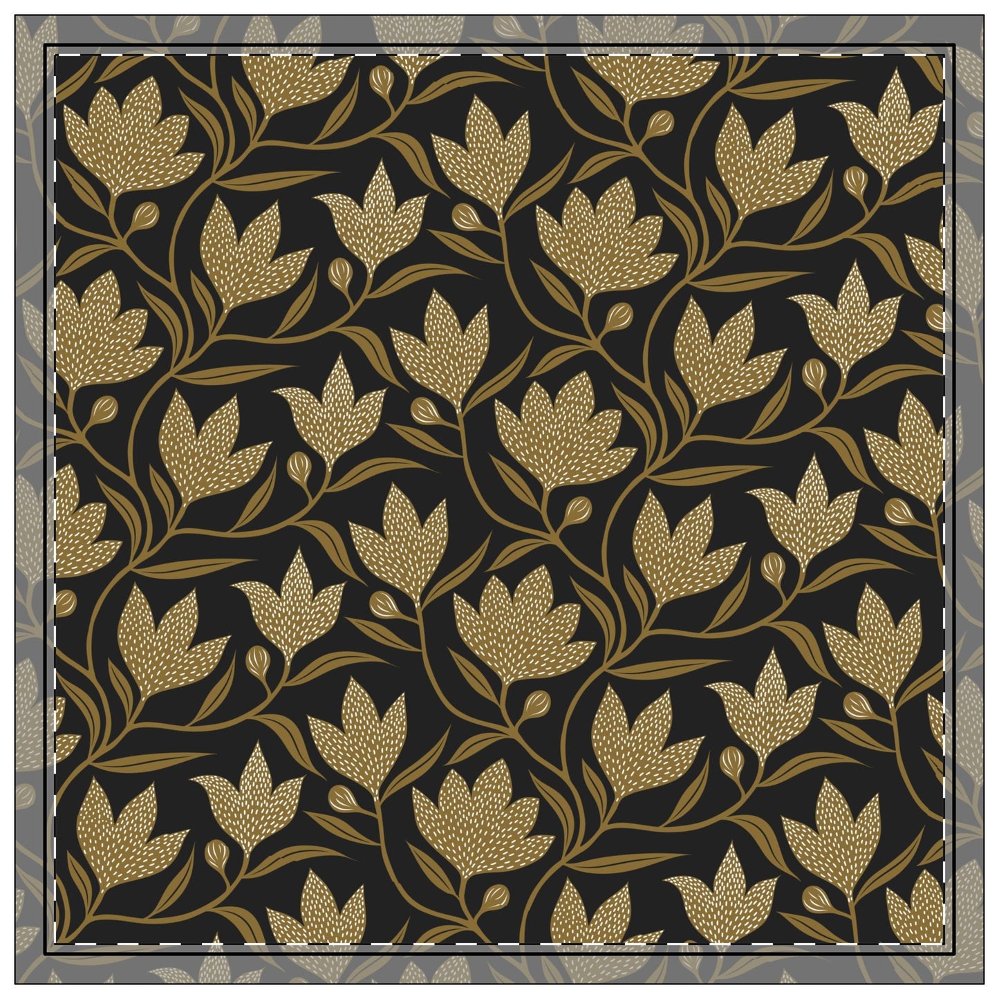 Napkins | Black & Gold | Magnolia