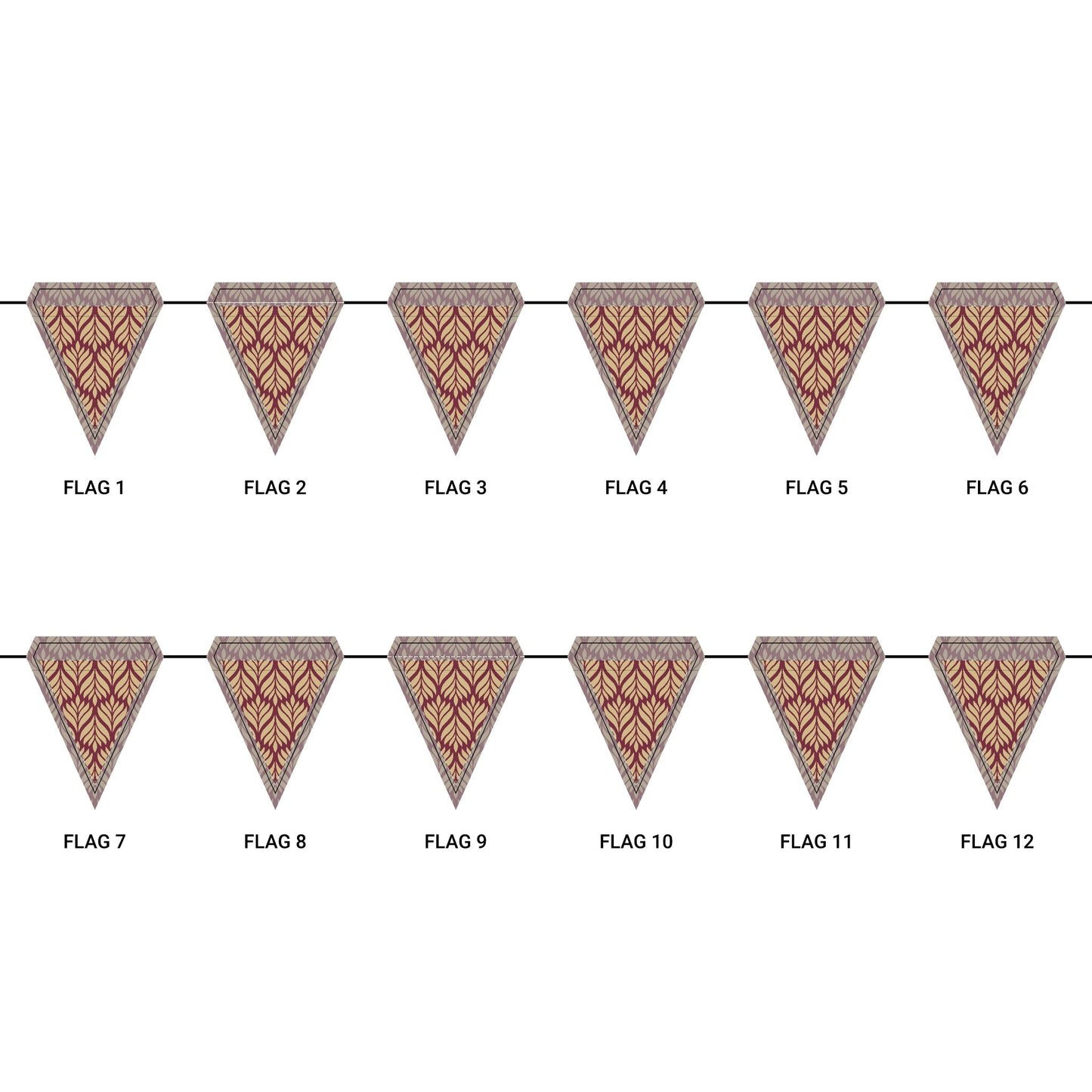 Flag Garland | Tallahassee, Florida | Palm