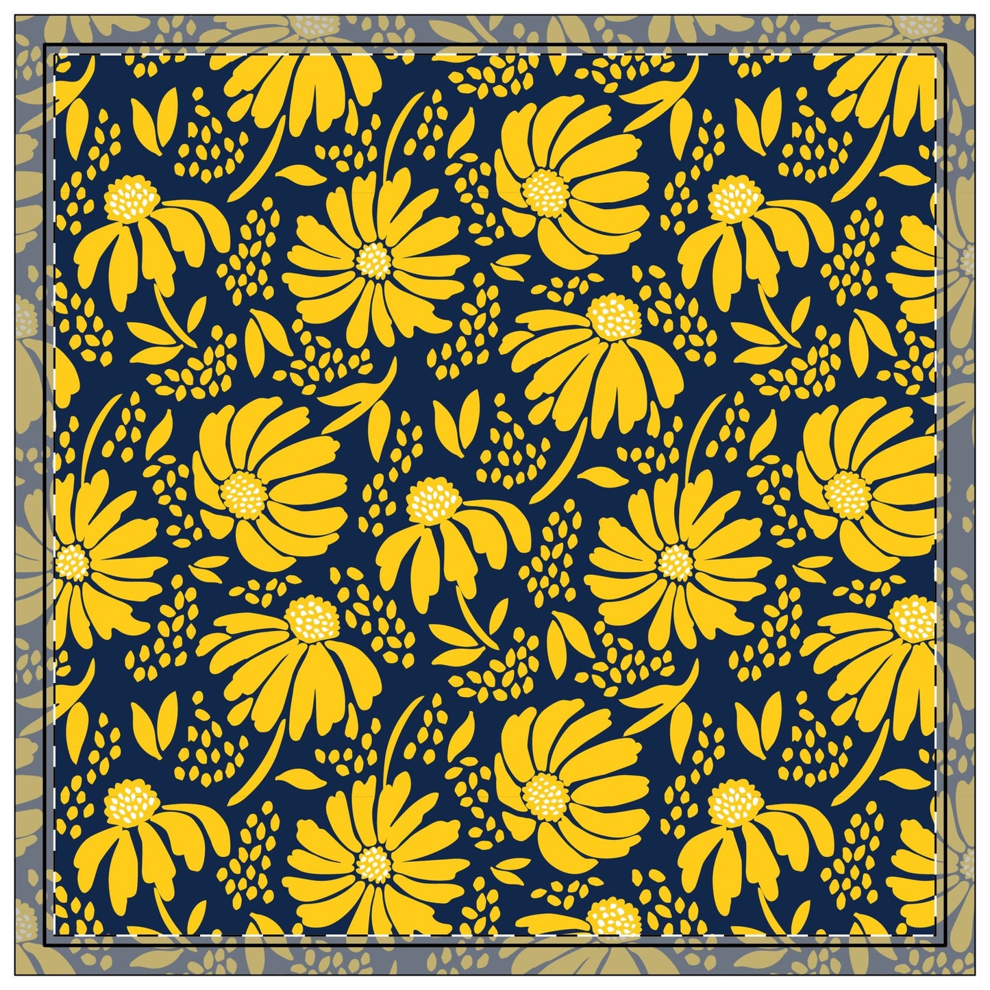Napkins | Yellow & Blue | Bellis