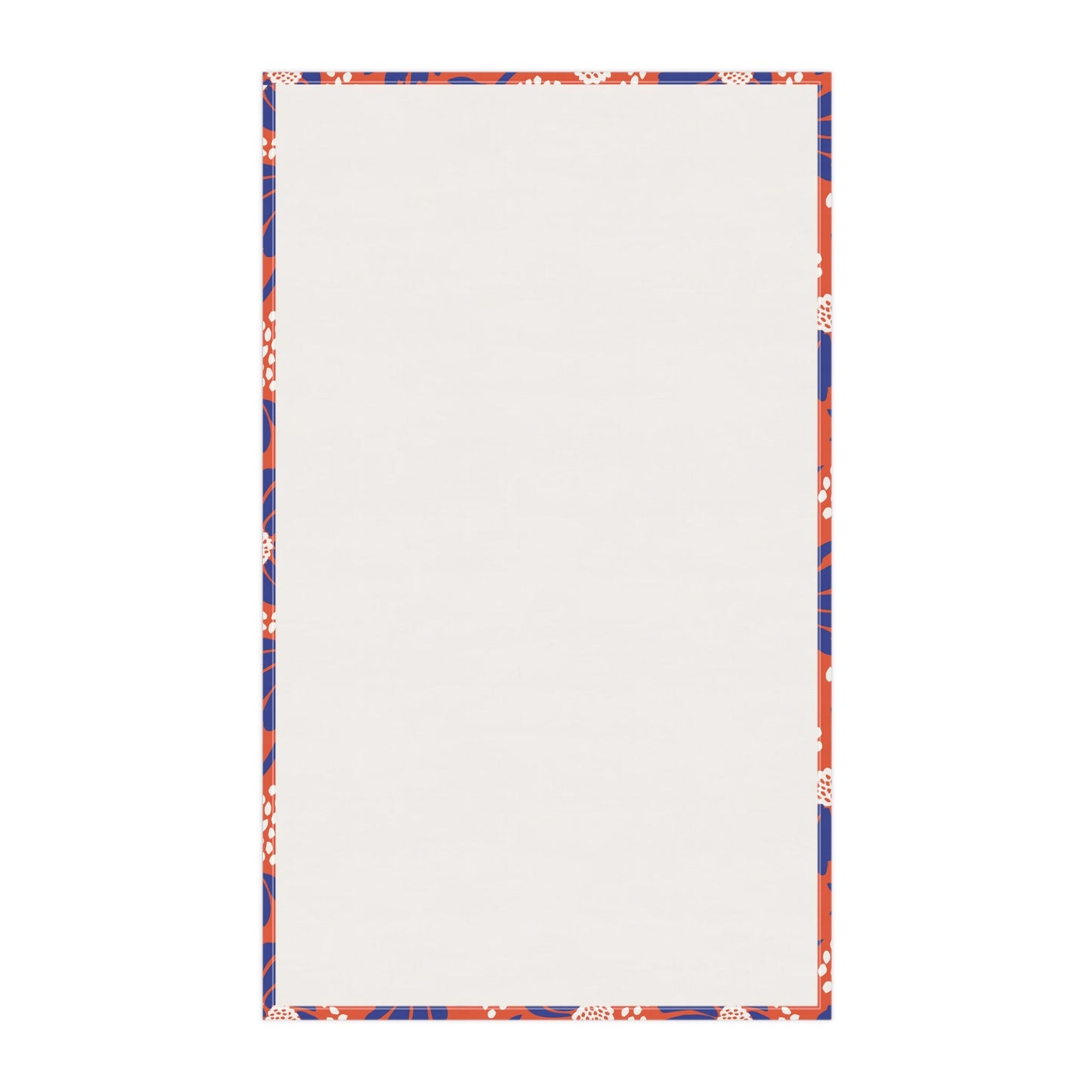 Tea Towel | Bright Blue & Orange | Bellis