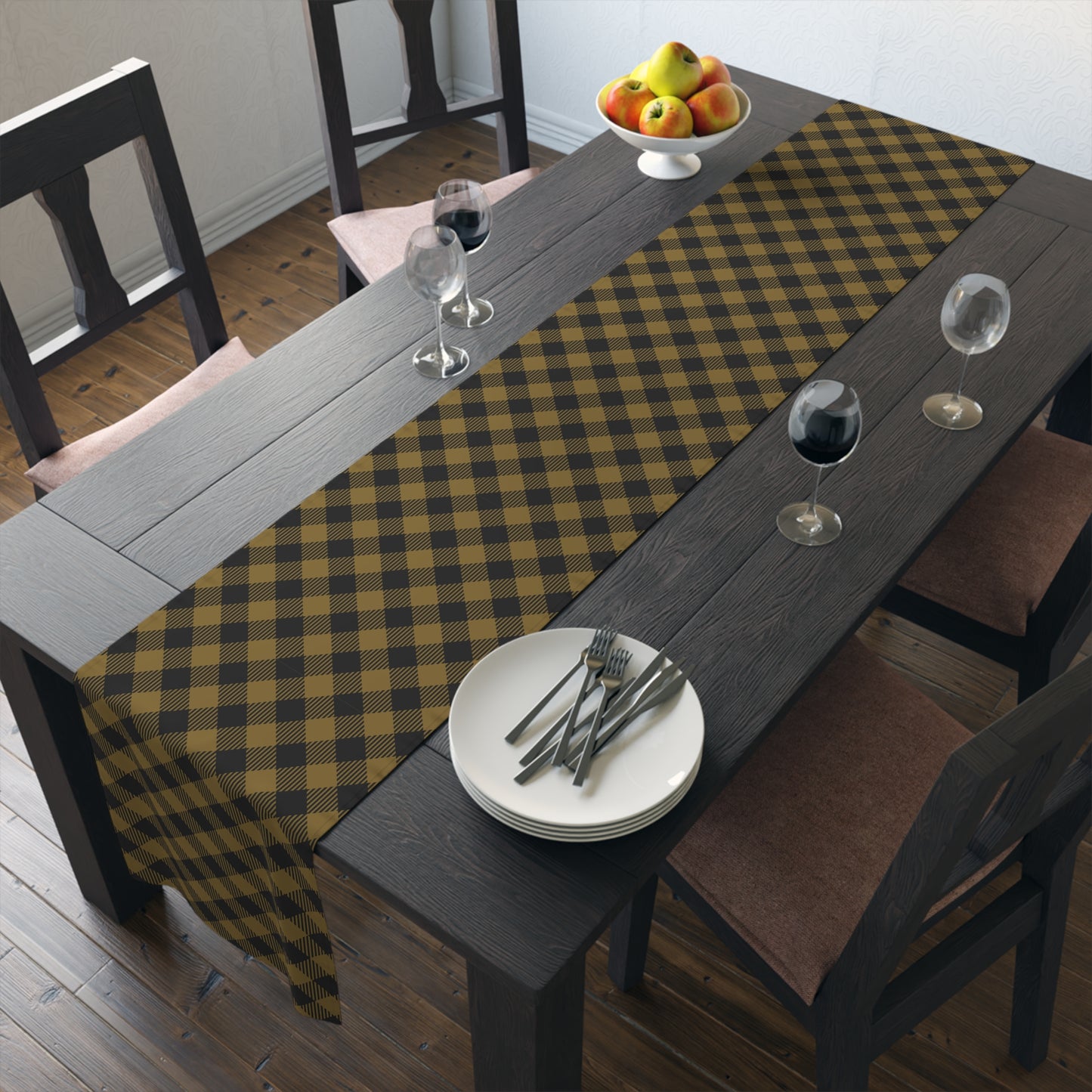 Table Runner | Winston Salem, North Carolina | Gingham