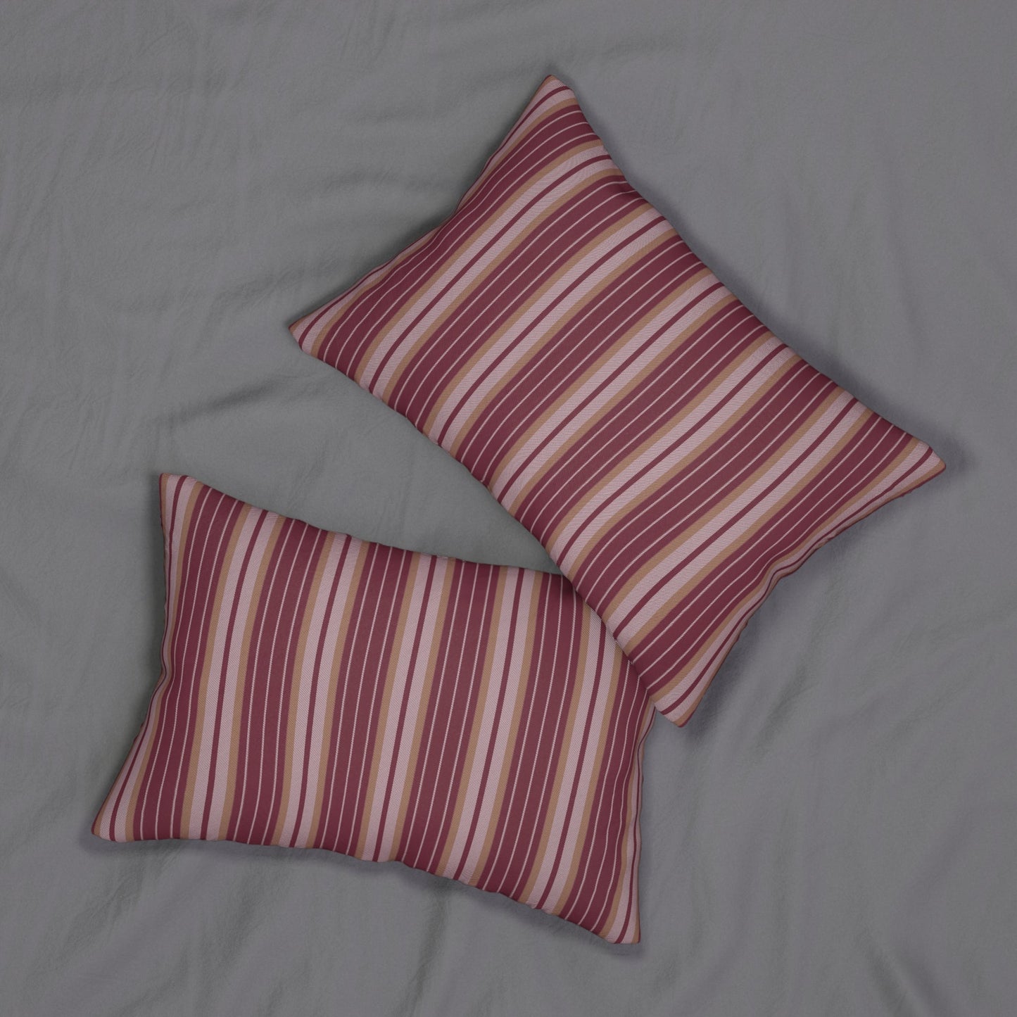 Pillow | Maroon & Gold | Stripe
