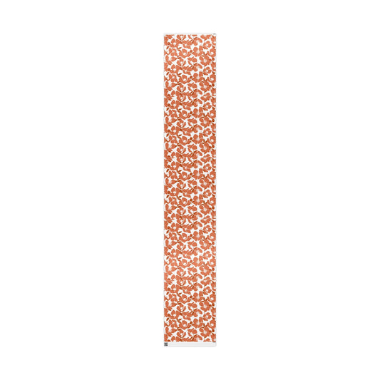 Gift Wrap | Dark Orange & White | Poppy