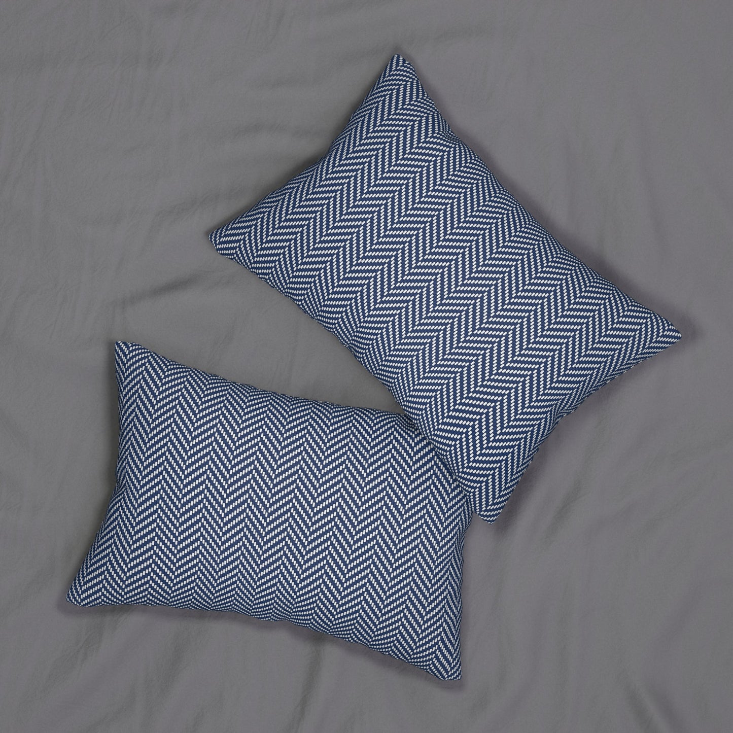 Pillow | Navy & White | Herringbone