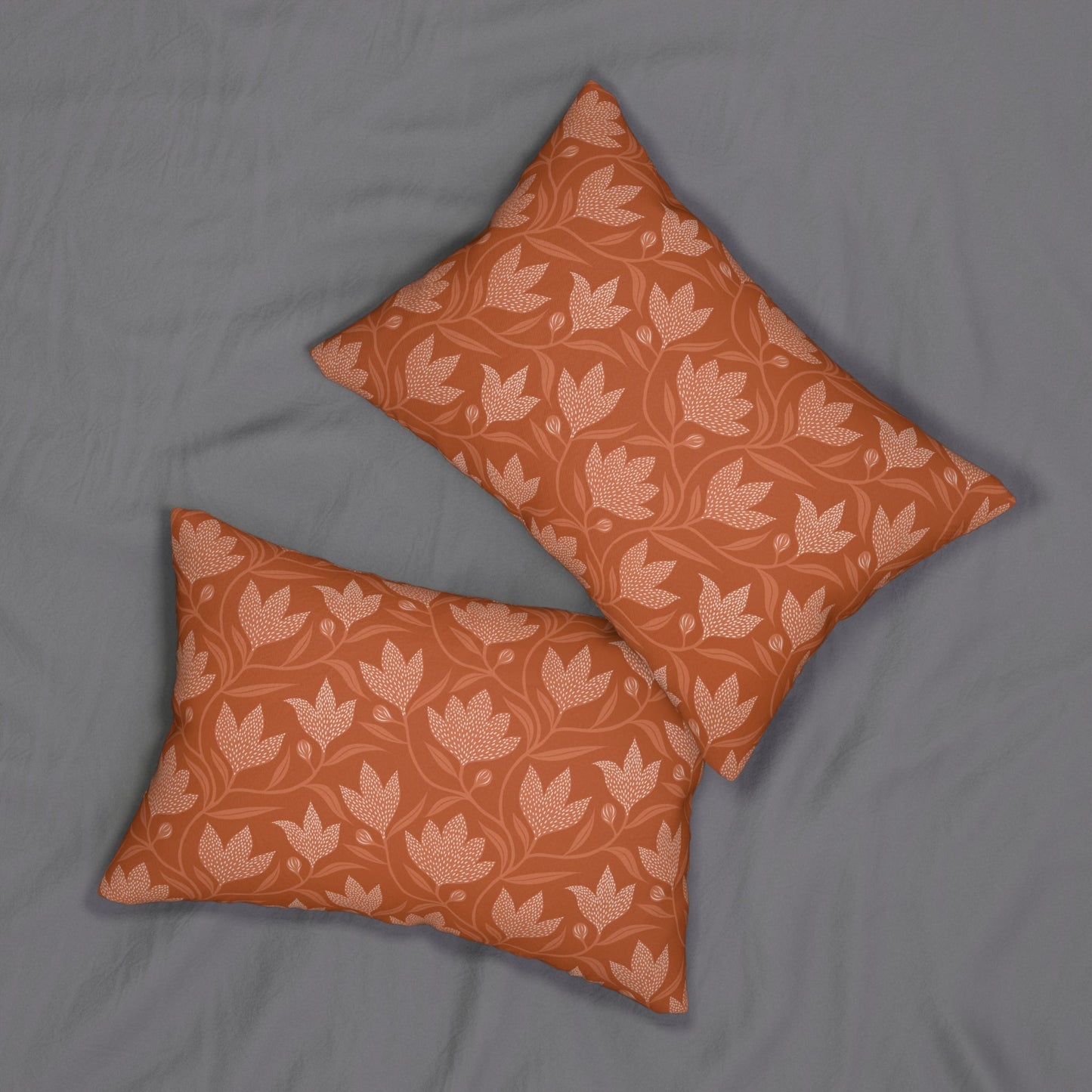 Pillow | Dark Orange & White | Magnolia