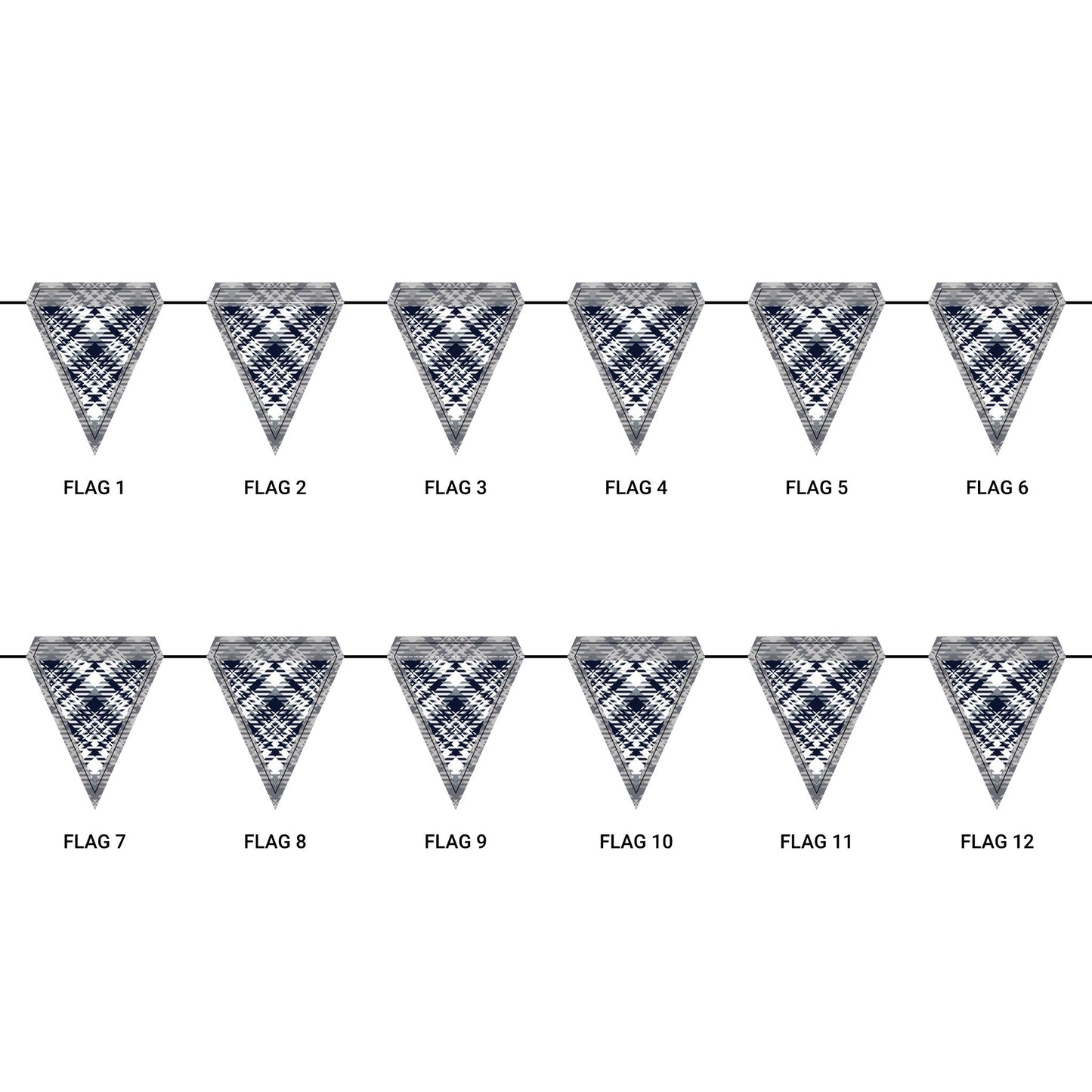 Flag Garland | Storrs, Connecticut | Tartan