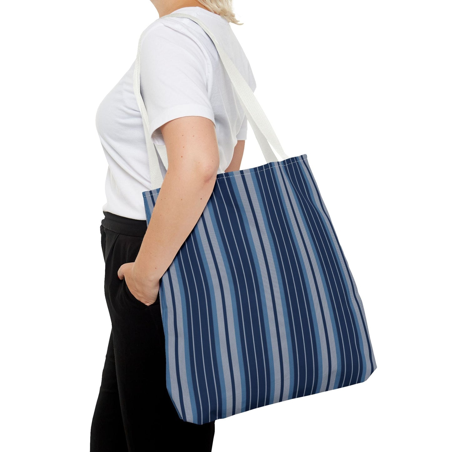 Totes | Light Blue & White | Stripe