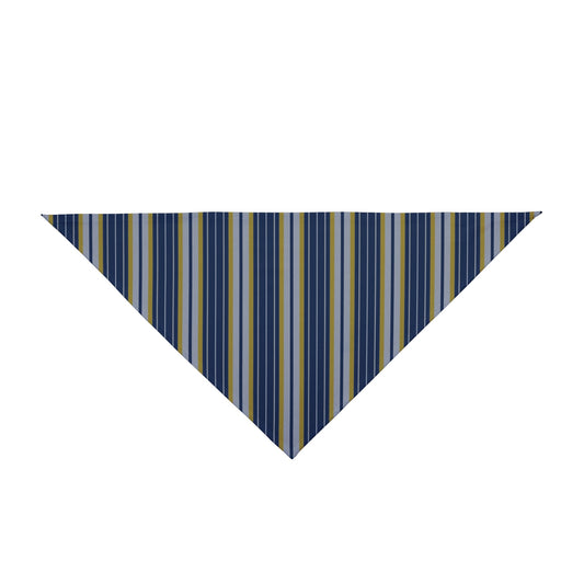 Pet Bandana | Yellow & Blue | Stripe