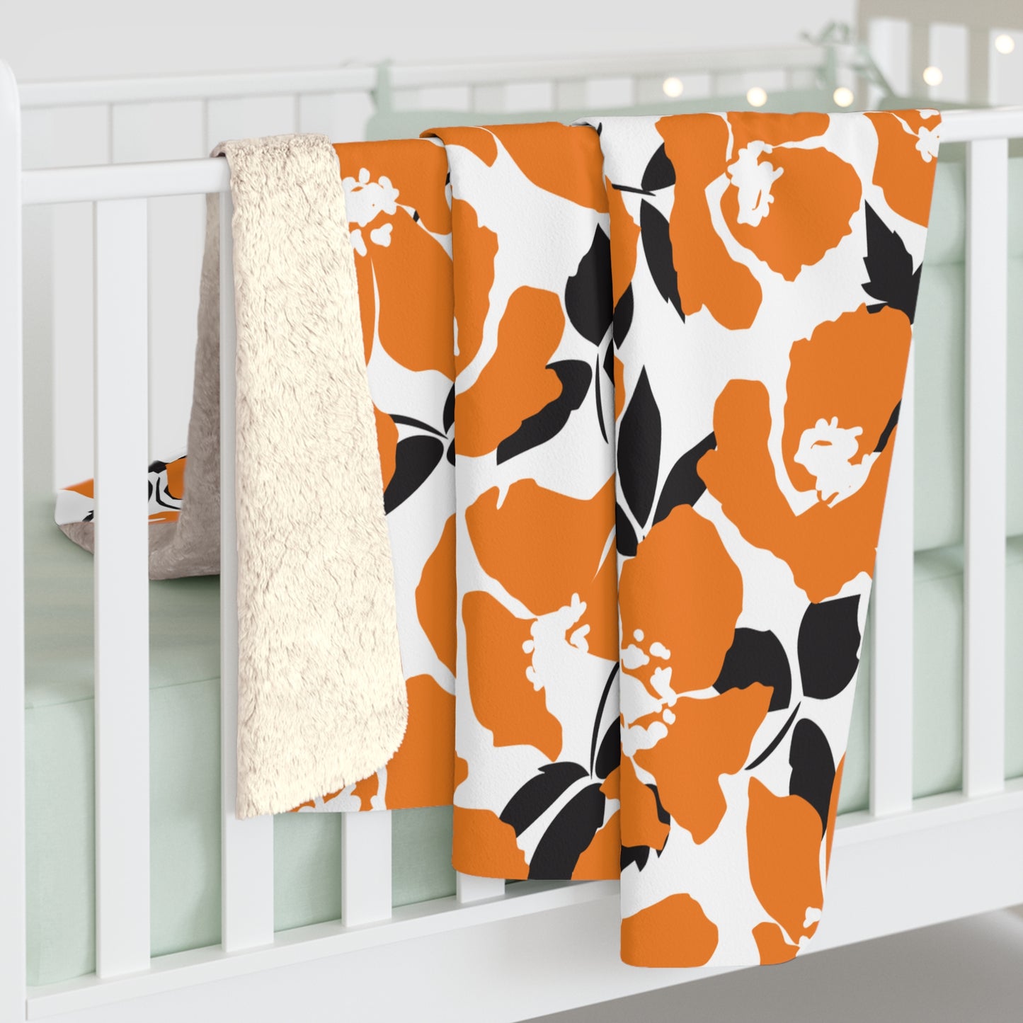 Sherpa Blanket | Princeton, New Jersey | Poppy