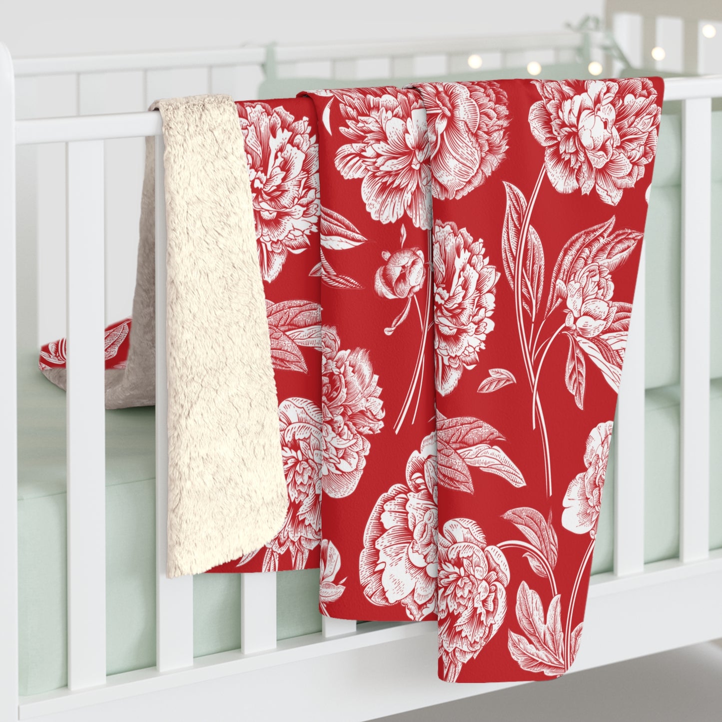 Sherpa Blanket | Madison, Wisconsin | Peony