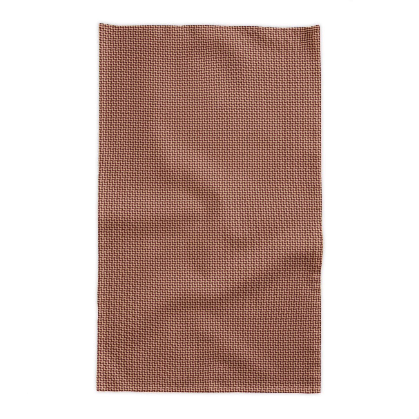 Tablecloth | Maroon & Gold | Houndstooth