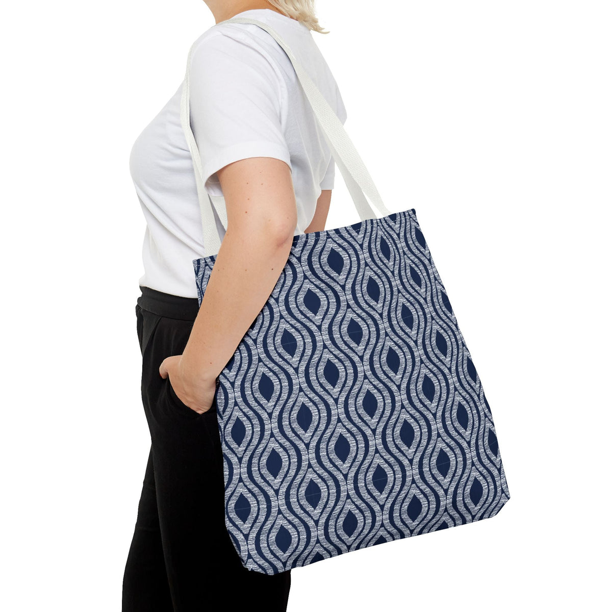 Tote Bag | Navy & White | Ogee