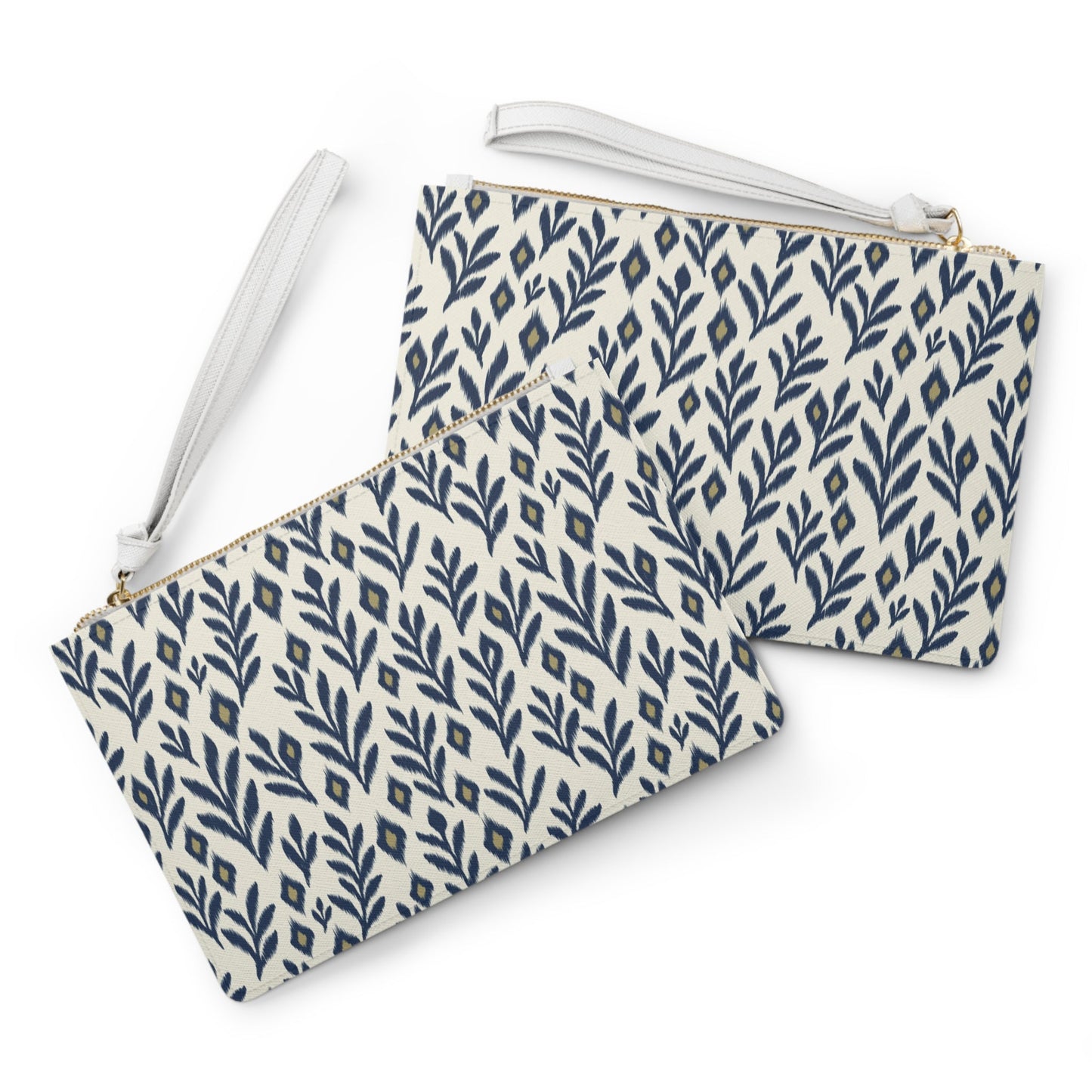 Clutch Bag | Gold & Blue | Laurel