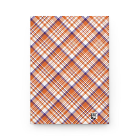 Hardcover Journal | Clemson, South Carolina | Tartan