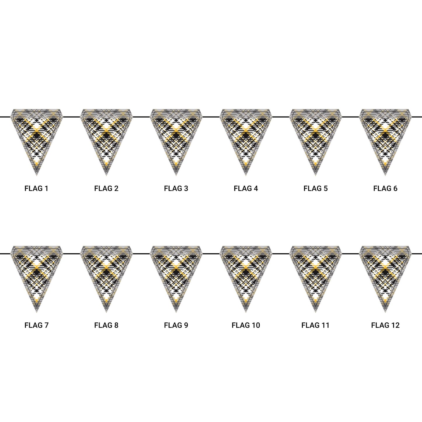 Flag Garland | Kennesaw, Georgia | Tartan