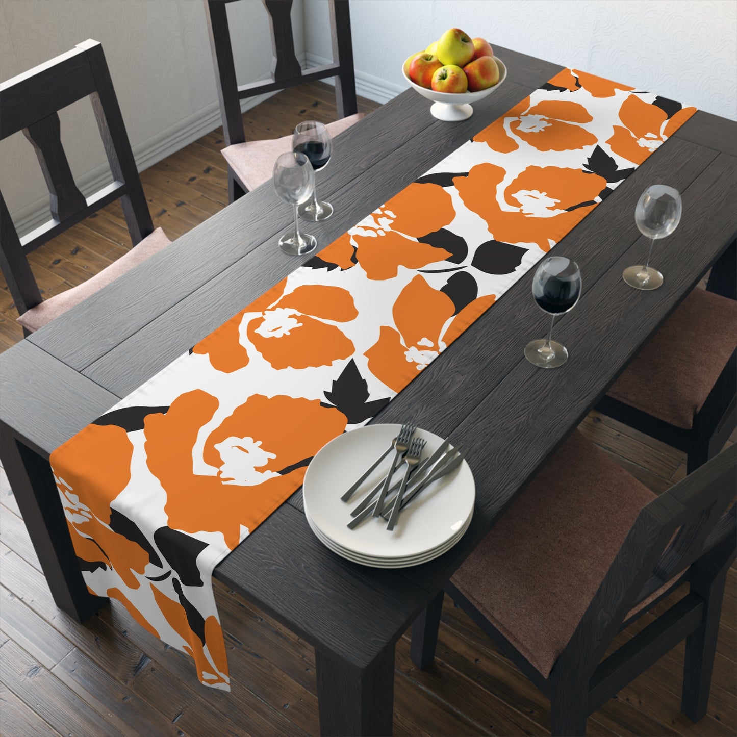 Table Runner | Princeton, New Jersey | Poppy