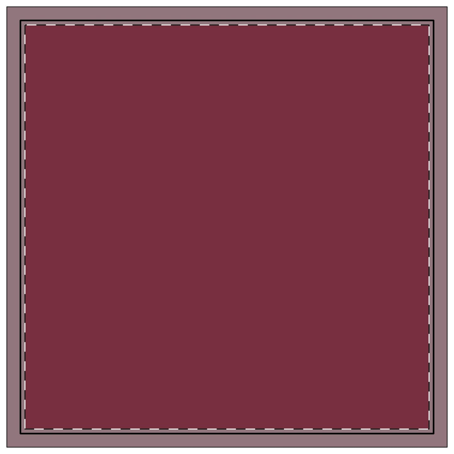 Napkins | Maroon & Gold | Dark