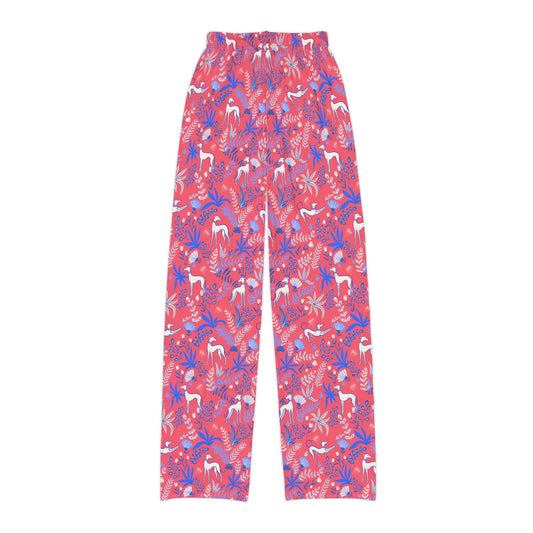Youth PJ Pants | Greyhounds | Pink Fern