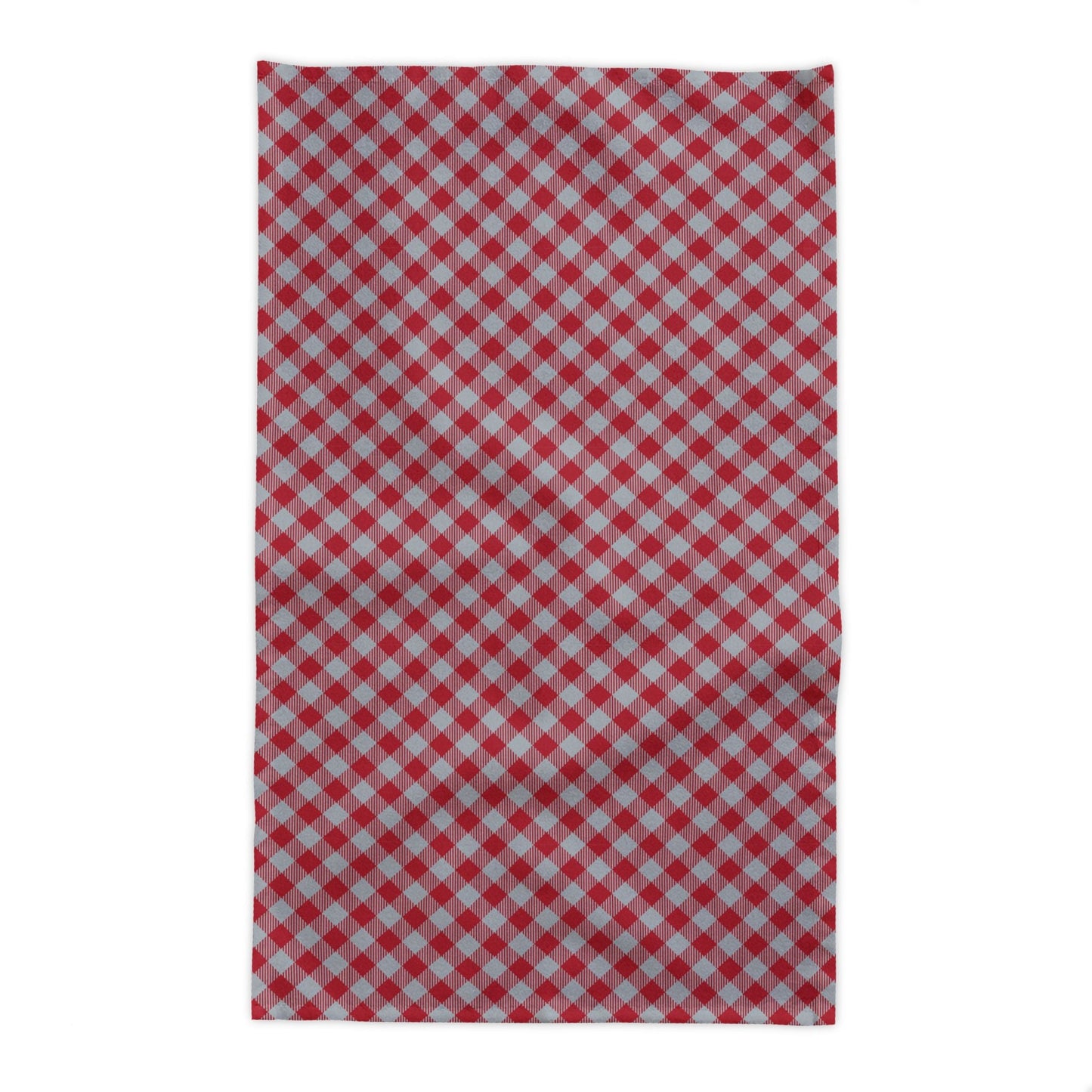 Tablecloth | Red & Gray | Gingham