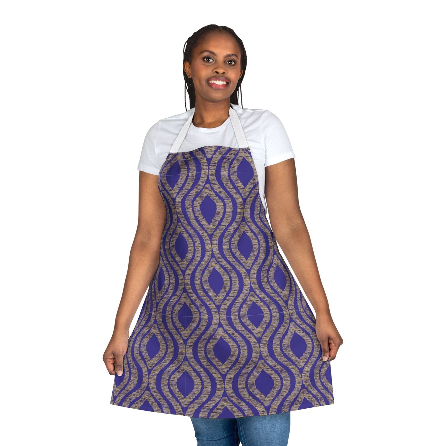 Apron | Purple & Gold | Ogee