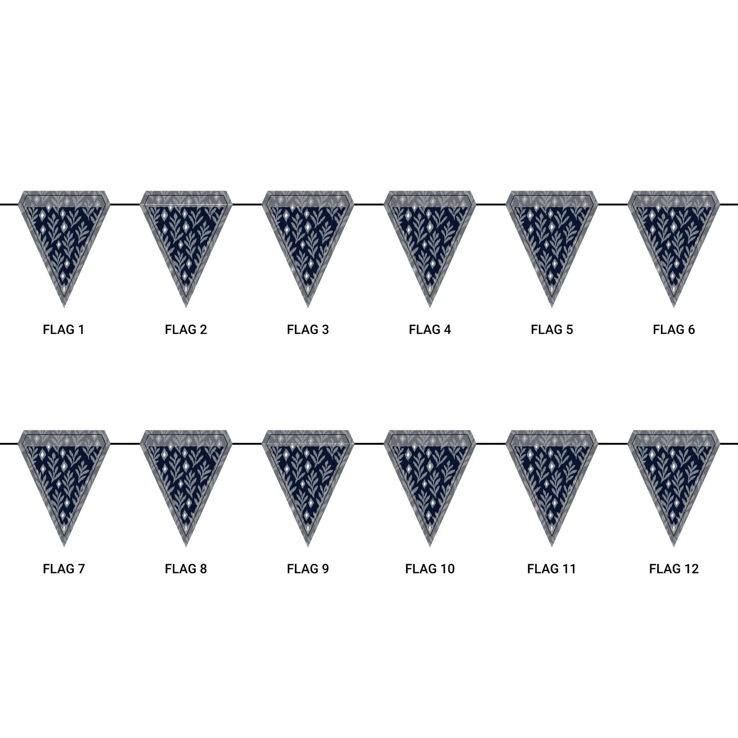 Flag Garland | Storrs, Connecticut | Laurel