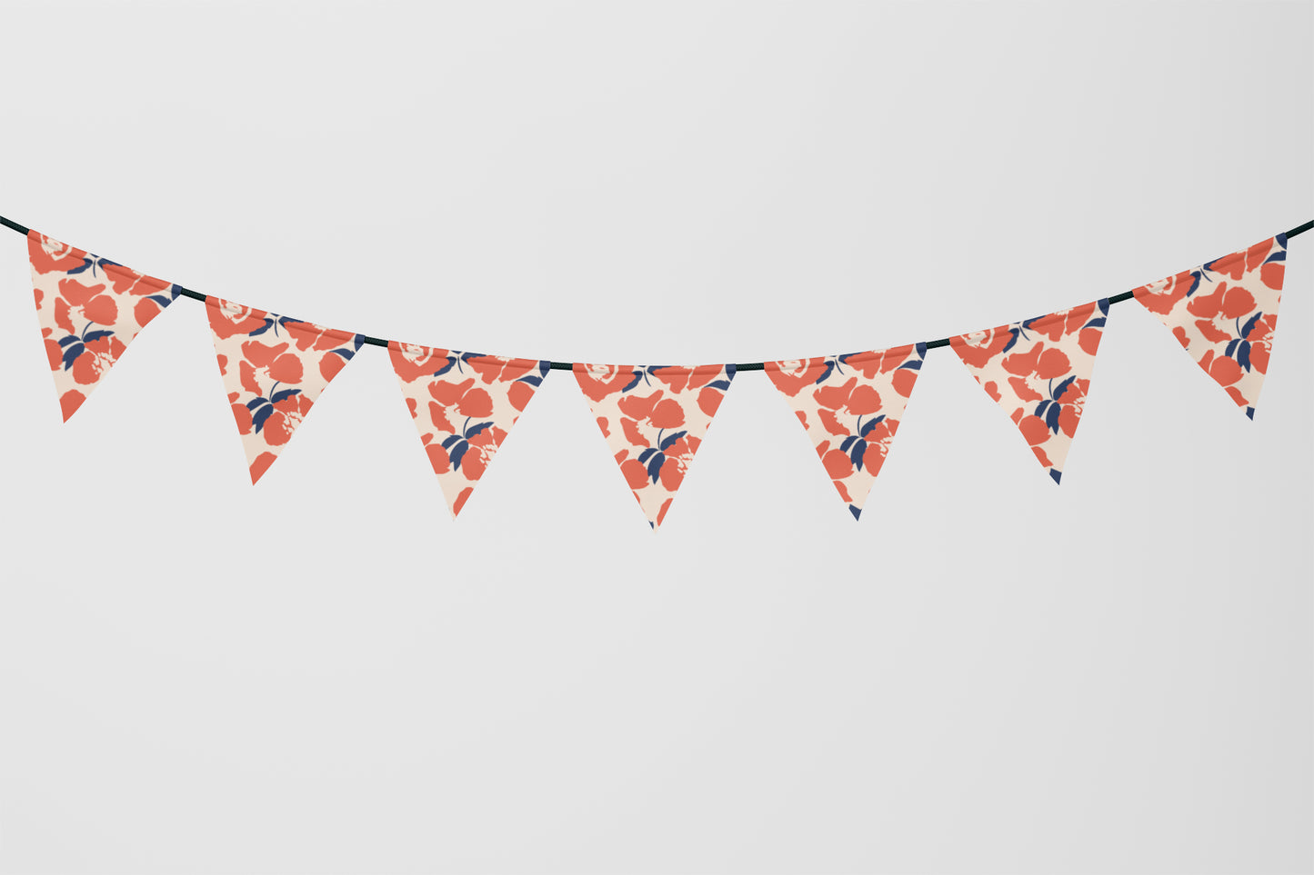 Flag Garland | Charlottesville, VA | Poppy