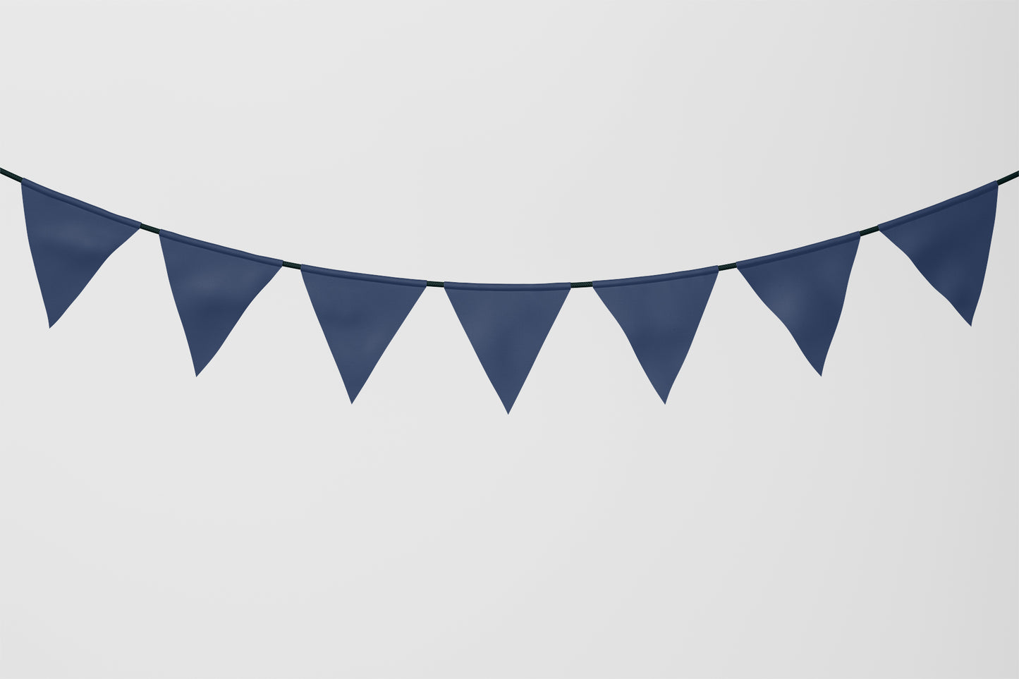 Flag Garland | Charlottesville, Virginia | Dark