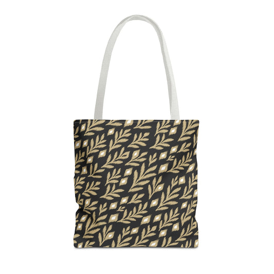 Tote Bag | Black & Gold | Laurel
