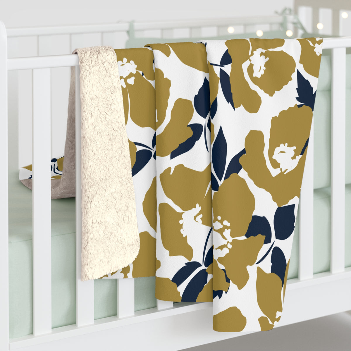 Sherpa Blanket | Notre Dame, Indiana | Poppy