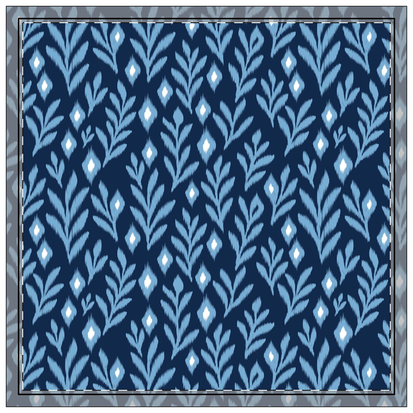 Napkins | Light Blue & White | Laurel